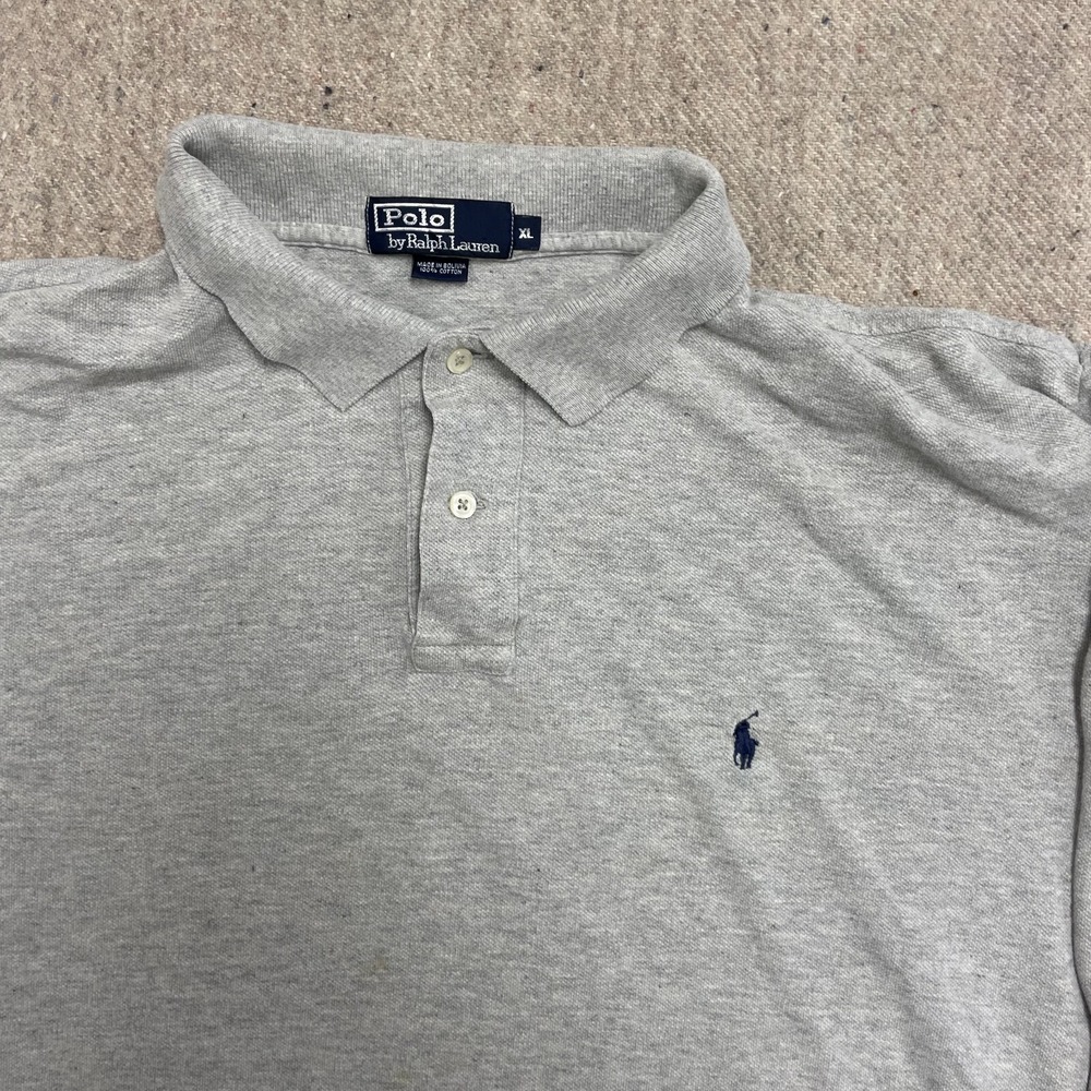 vintage Polo Ralph Lauren sweatshirt mens xl grey 1990s long sleeve - Picture 2 of 10